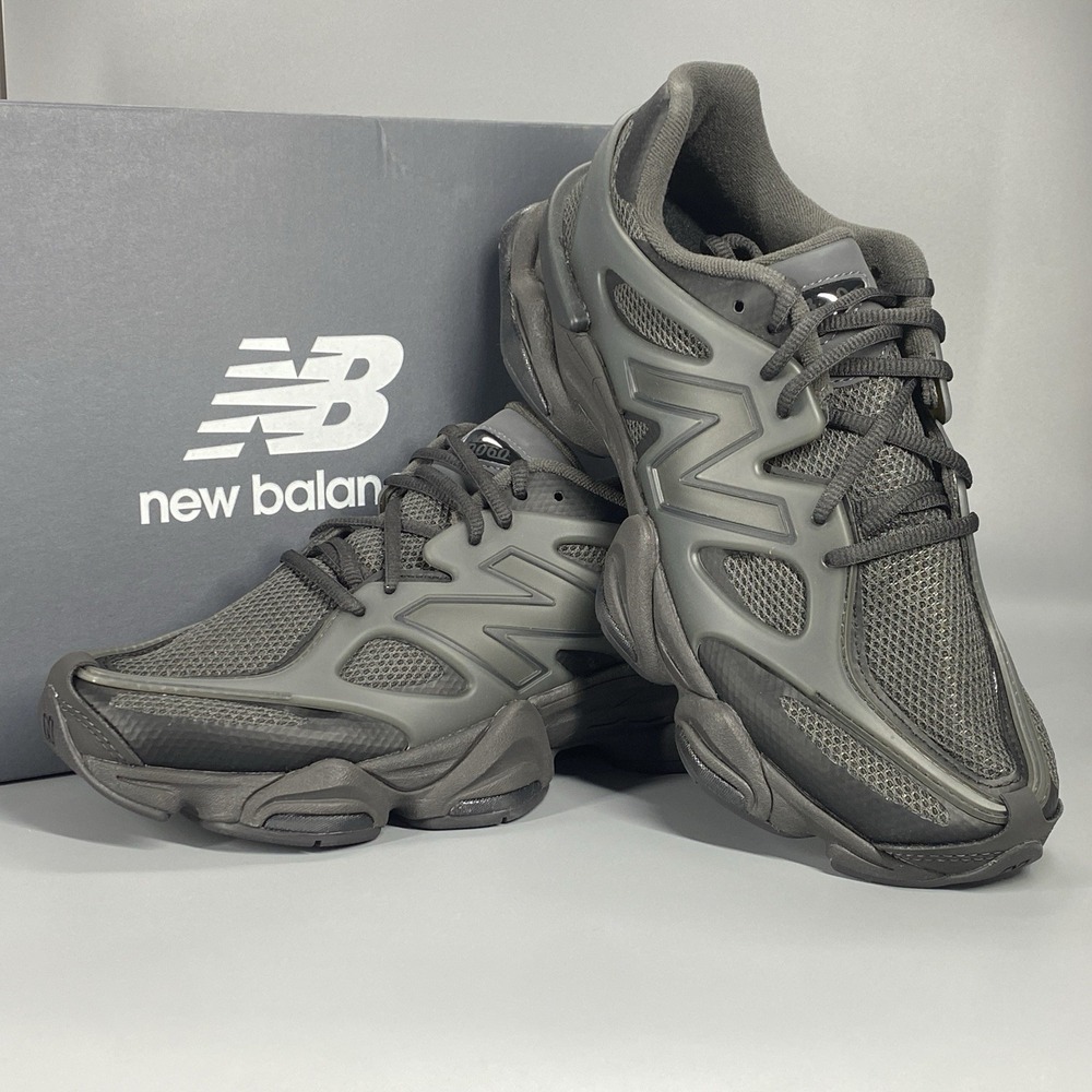 New Balance 9060 X Black Cement Mens 10.5 Womens 12 U9060IAA Shoes New With Box